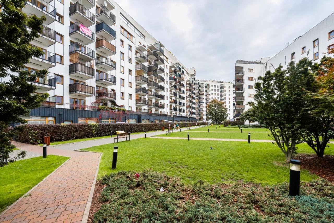 Wola Sunset Apartment Free Parking Варшава Экстерьер фото